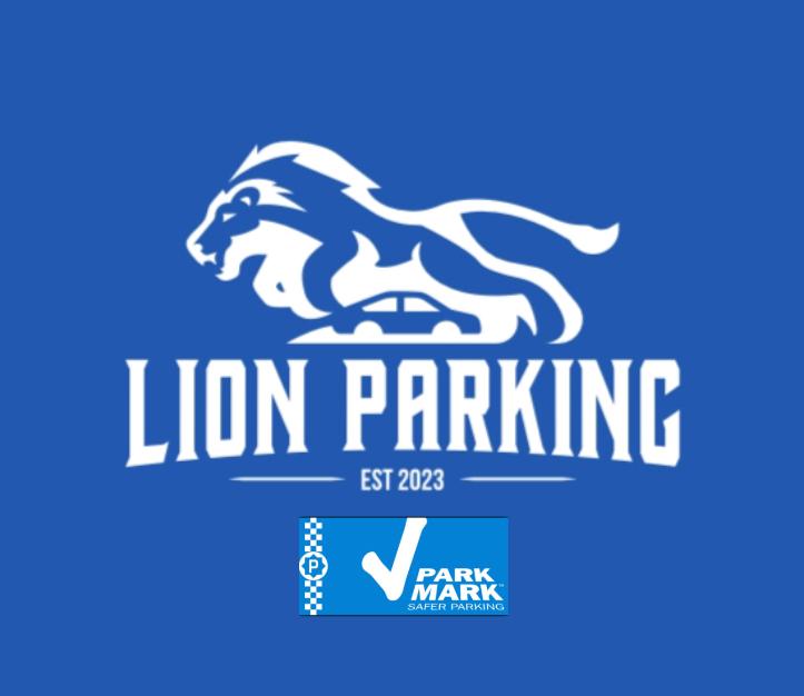 Lion Parking Meet and Greet Logo